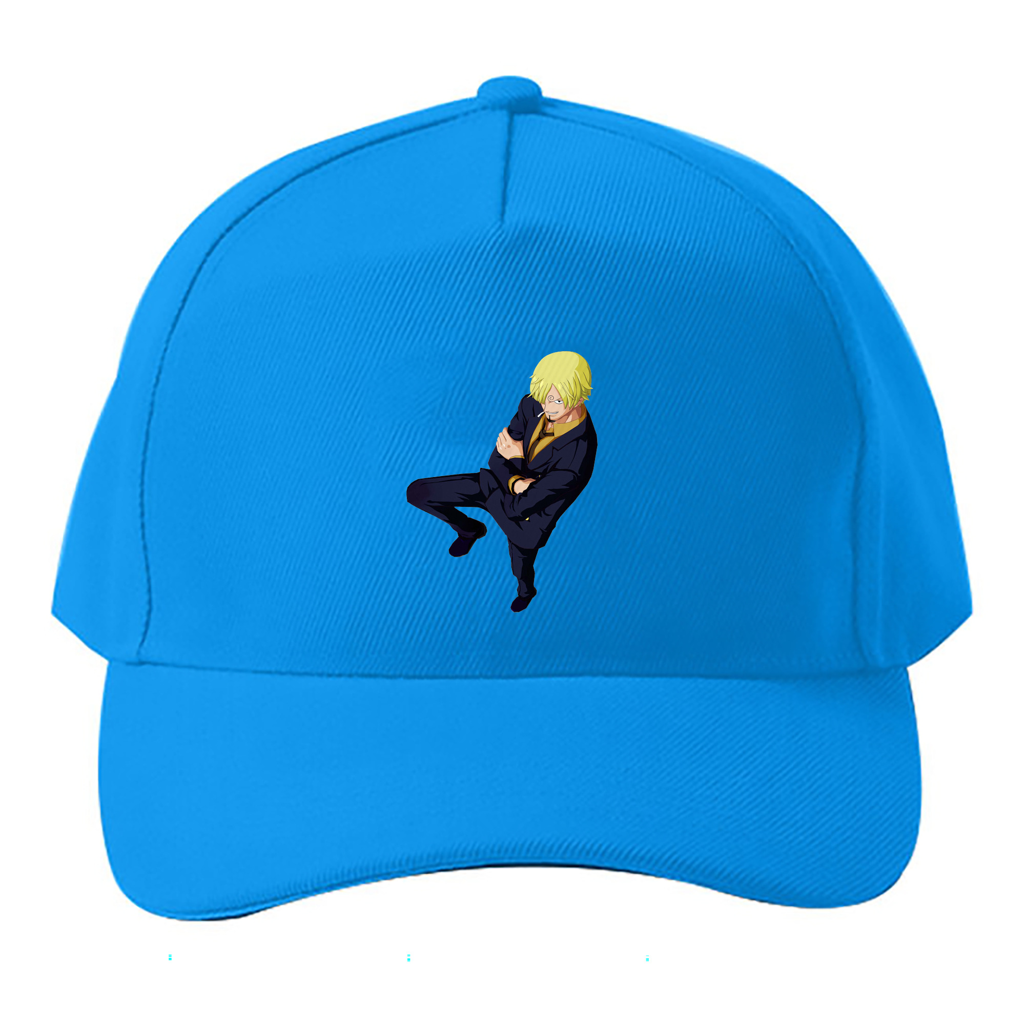 （画像用） ワンピース サンジ ONE PIECE Sanji ベースボールキャップ 綿100％ 男女兼用 帽子 スポーツ